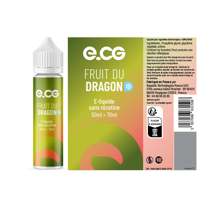 Fruit du dragon givré
